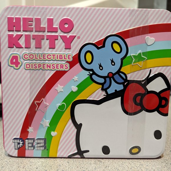 Hello Kitty Collectible Pez Dispensers and Case, Set of 4 - Picture 3 of 3